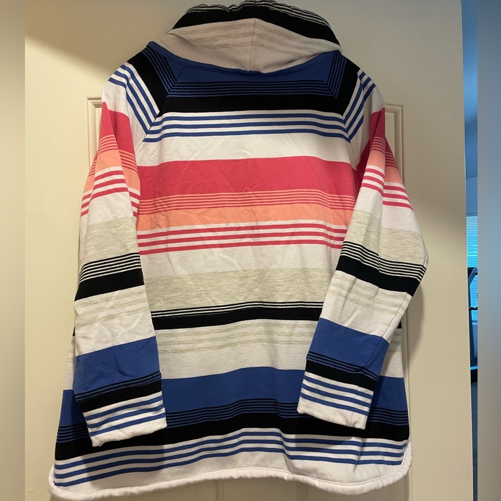 Striped Talbots Sweatshirt - Picture 2 of 3